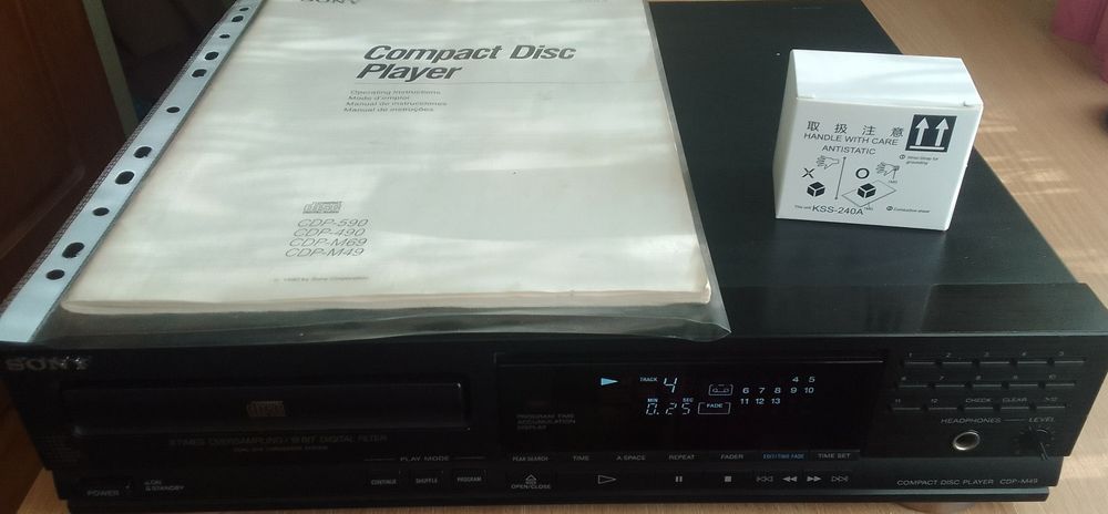 CD проигрыватель  Sony SDP-M49 (Made in Japan 110v-220v)