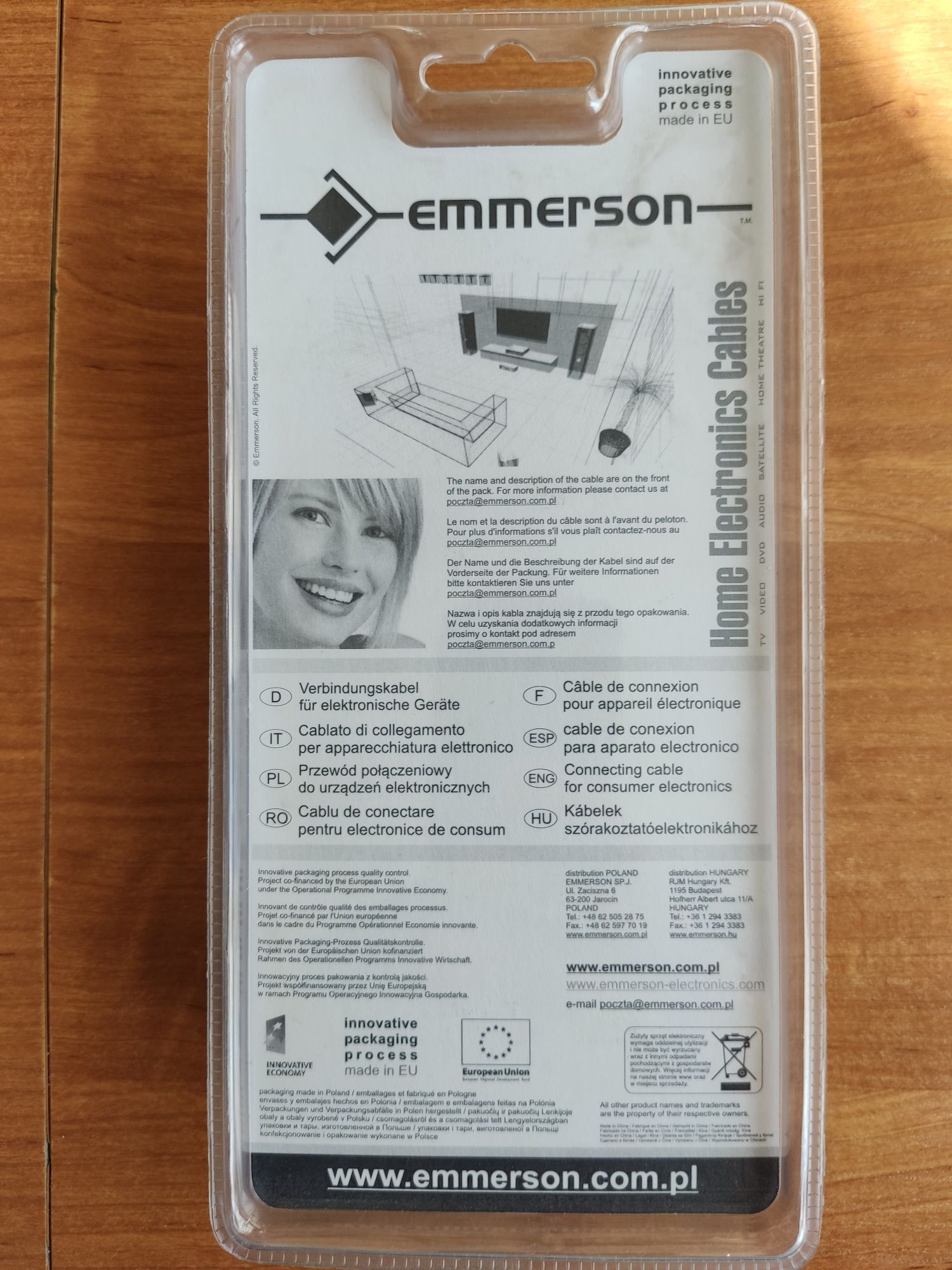 Kabel optyczny 1 m Emerson