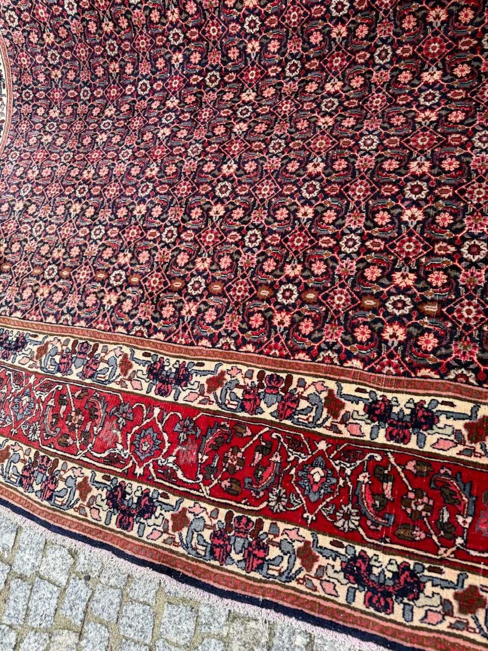 Dywan kaszmirowy perski r. tkany Iran Bidjar 330x220 galeria 26 tys