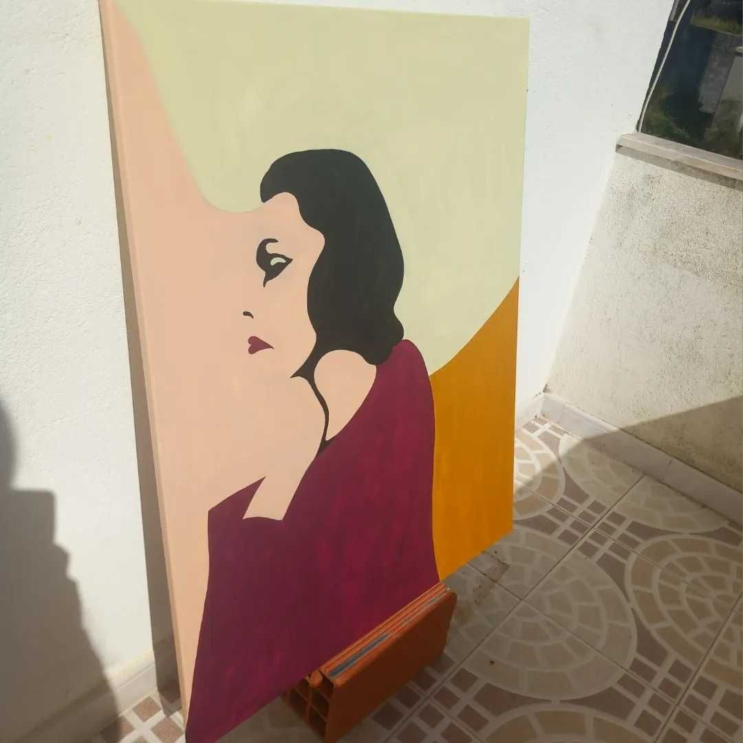 Quadro, pintura arte Original Minimalist Amália. 95cm x75cm by AlexA