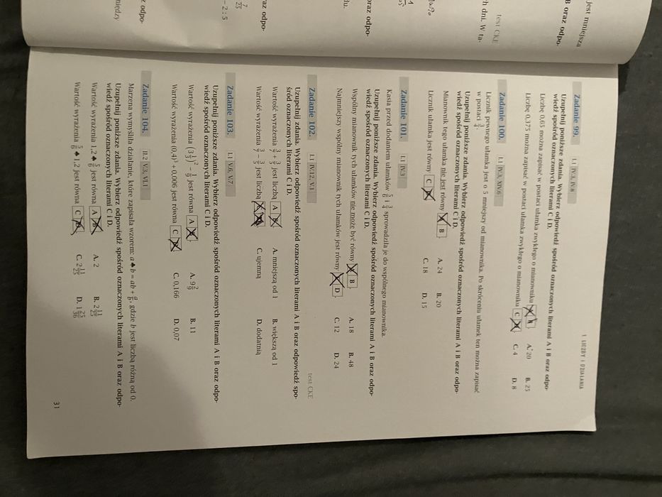 Matematyka repetytorium egzamin ósmoklasisty