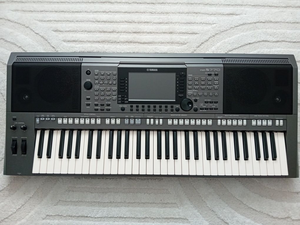 Yamaha psr s770 stan sklepowy + dodatkowe style I stojak