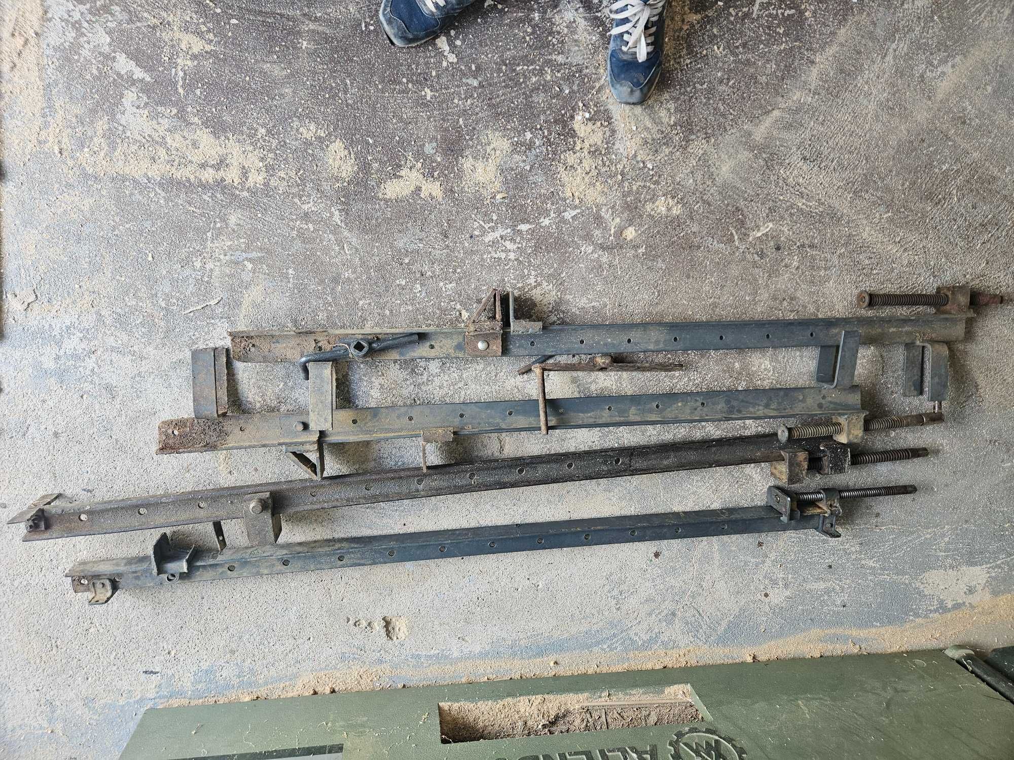 Scisk stolarski metalowy