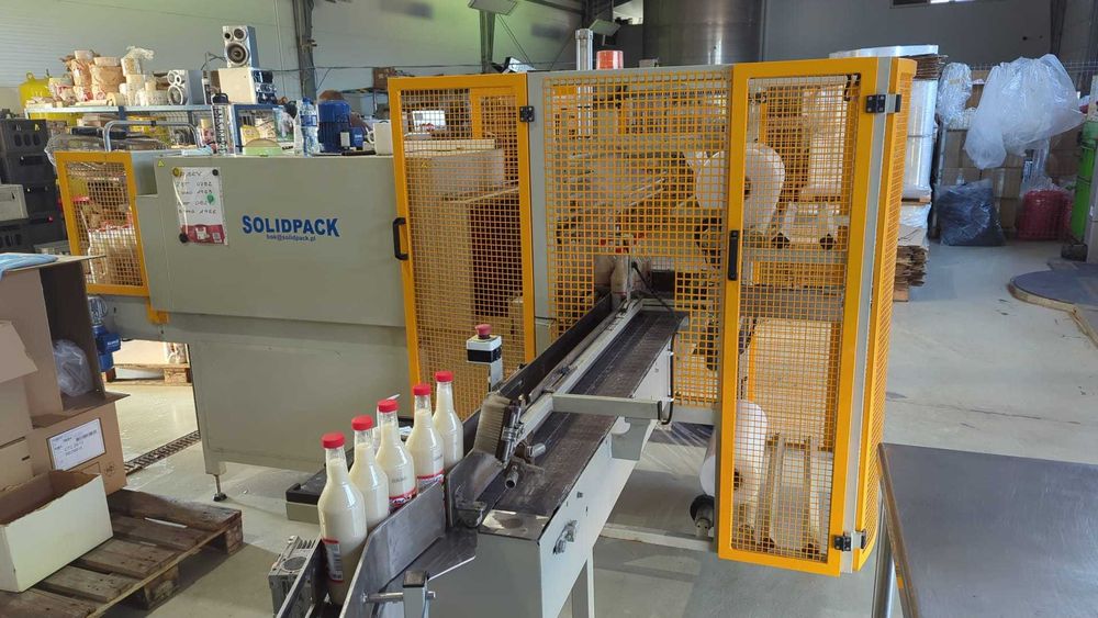 Linia pakowania automatycznego SOLIDPACK 2018 rok, po dużym serwisie