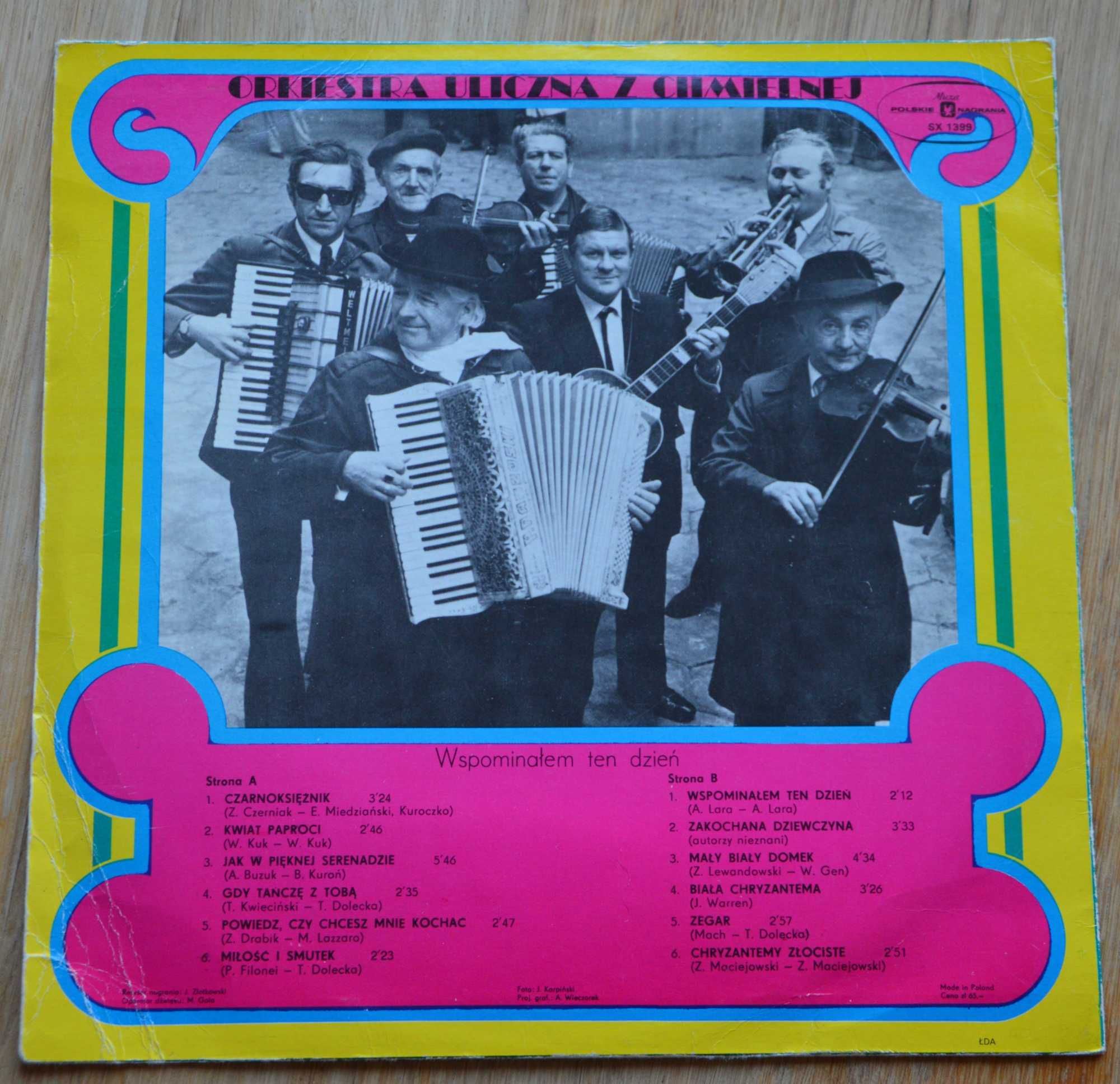 Orkiestra uliczna z Chmielnej - Wspominałem ten dzień / NM