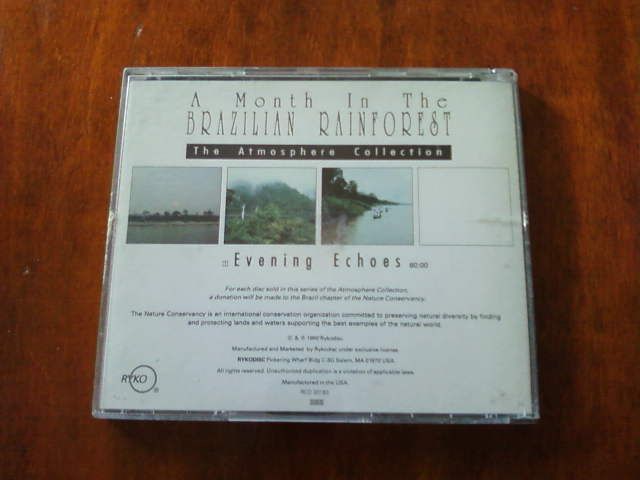 Evening Echoes -płyta CD z nagraniem odgłosów Amazonii