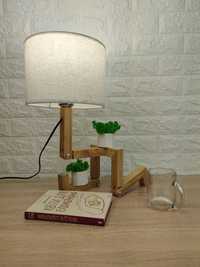Настільна лампа чоловічок, лампа-трансформер, світильник лофт