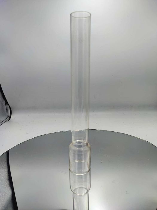 Stary klosz,kominek,śr.39 mm.wys.25 cm.