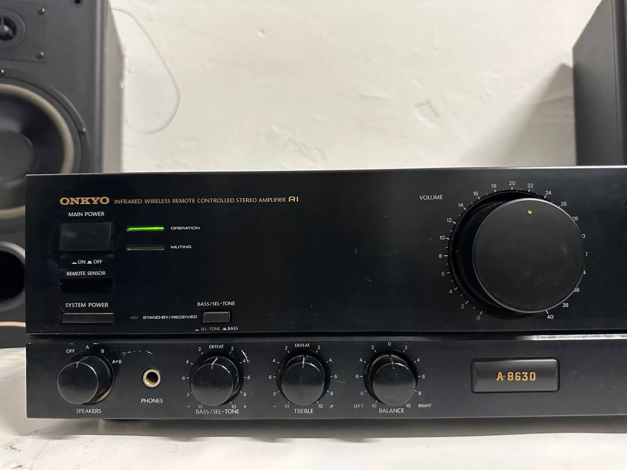 Wzmacniacz stereo Onkyo A-8630, 2*120 Watt,  Japan