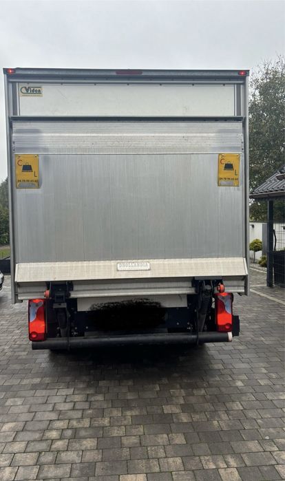 Zabudowa kontener z windą dhollandia crafter sprinter man tge