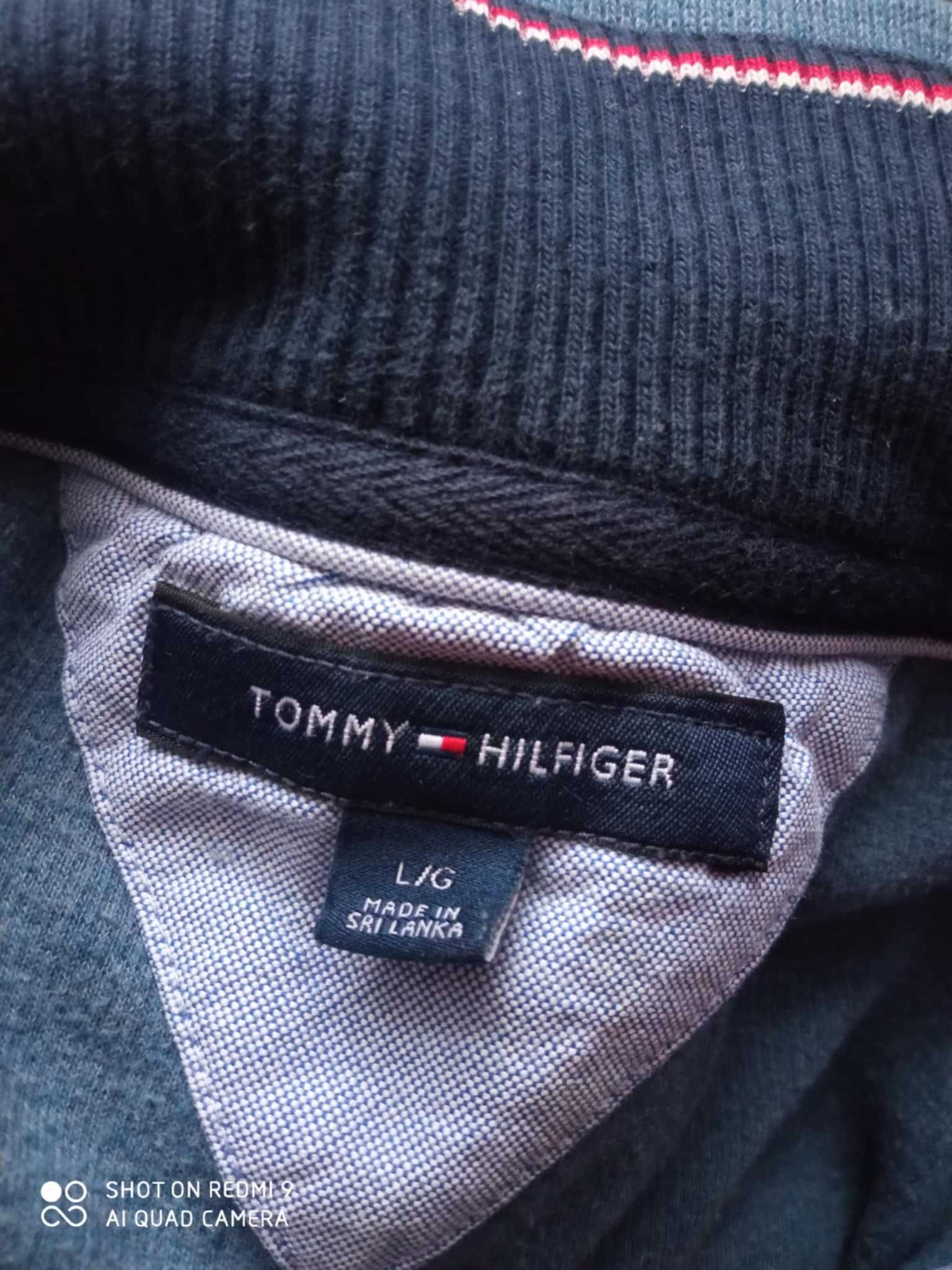 Sweter męski Tommy Hilfiger rozmiar L, oryginalny, stan idealny