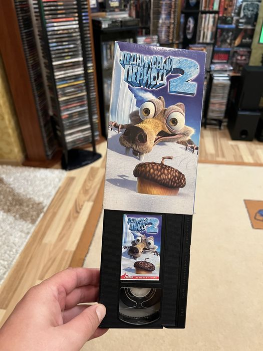 Льодовиковий період 1-2 на відеокасетах