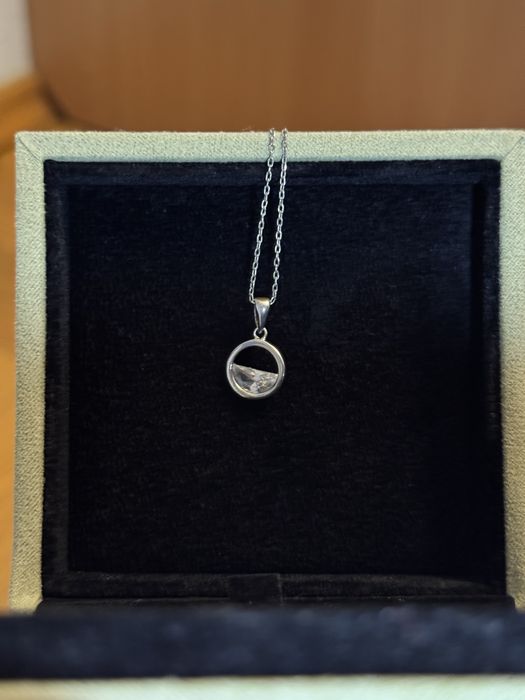 Срібна підвіска від Minimal Silver Горизонт