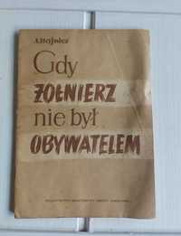 A.Hajnicz Gdy żołnierz nie był obywatelem 1952