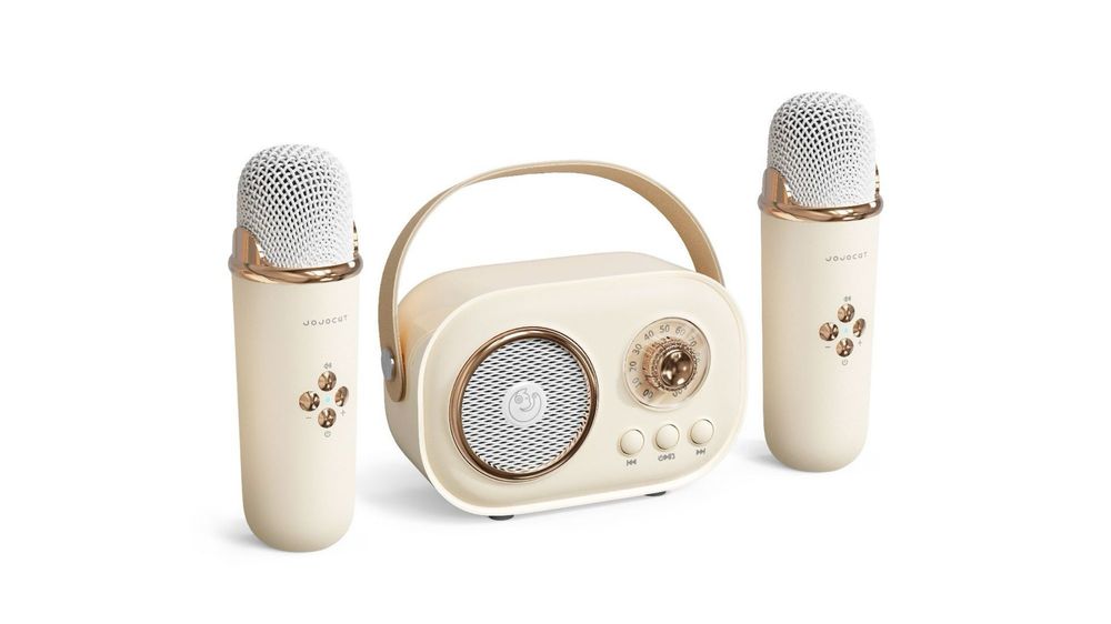 Дитяче Міні-караоке з bluetooth колонкою та 2 мікрофона