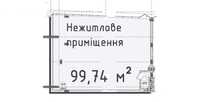 Фасадна комерція 100м2, вул. Пилипа Орлика