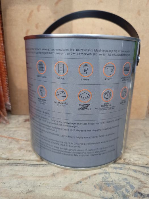 Farba do metalu ALTAX na rdzę 3 kolory puszki 0,75L i 2,5L WARTO !!
