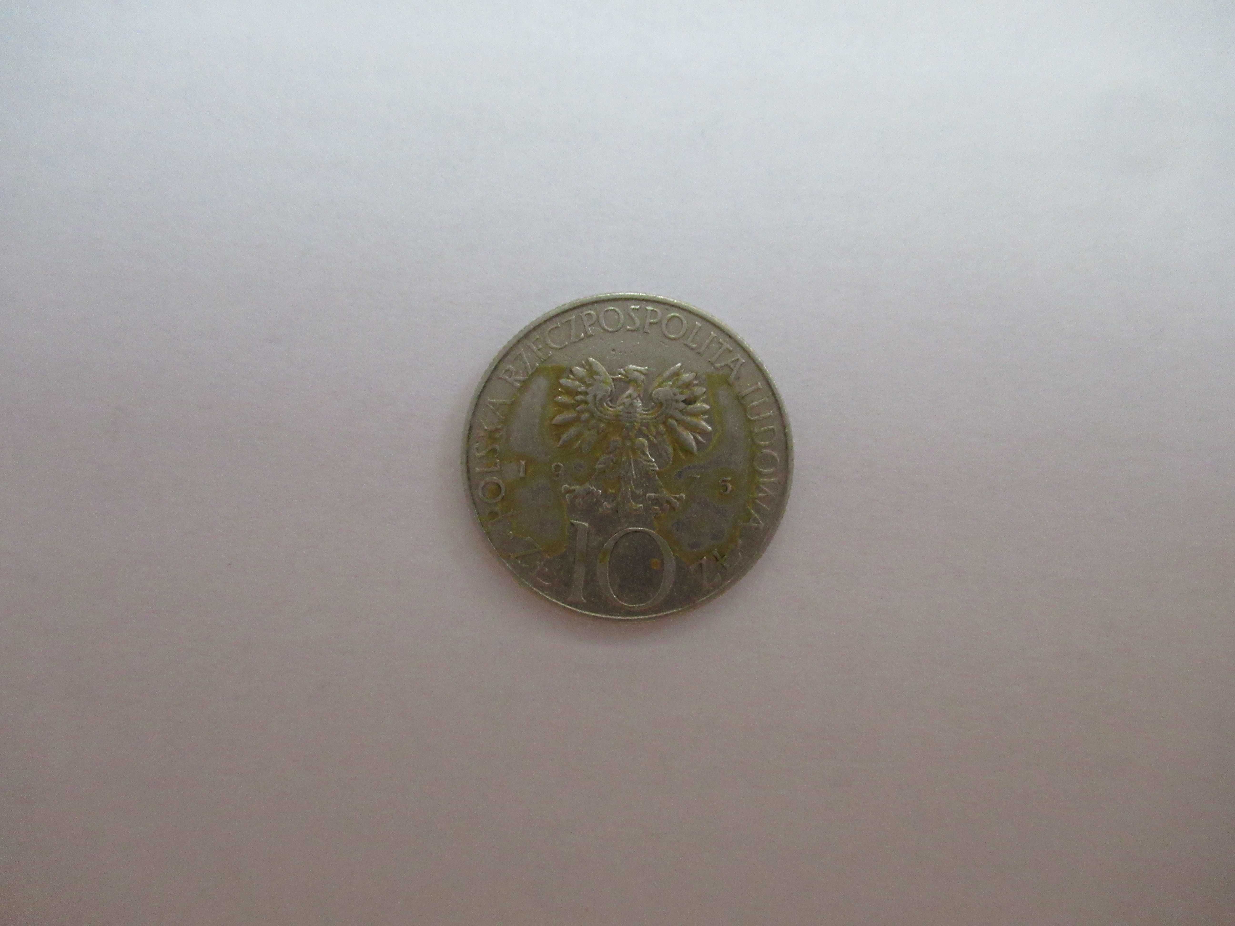 10 zł. Moneta PRL Adam Mickiewicz 1975 r.