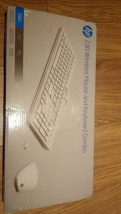 HP 230 myszka + klawiatura bezprzewodowe, prawie nowe