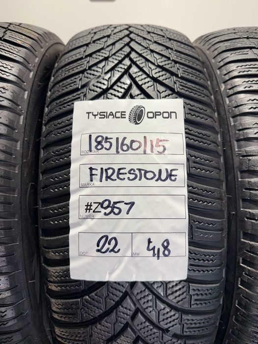 Opony Zimowe 185/60/15 Firestone WinterHawk4 Komplet #Z357