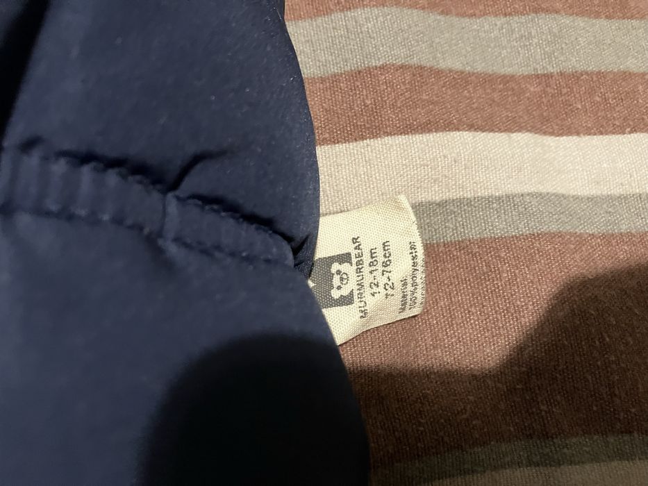 Дитячий зимовий комбінезон для хлопчика.