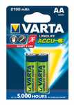 Akumulator varta 2100mah longlife 1,2v 2 szt. aa