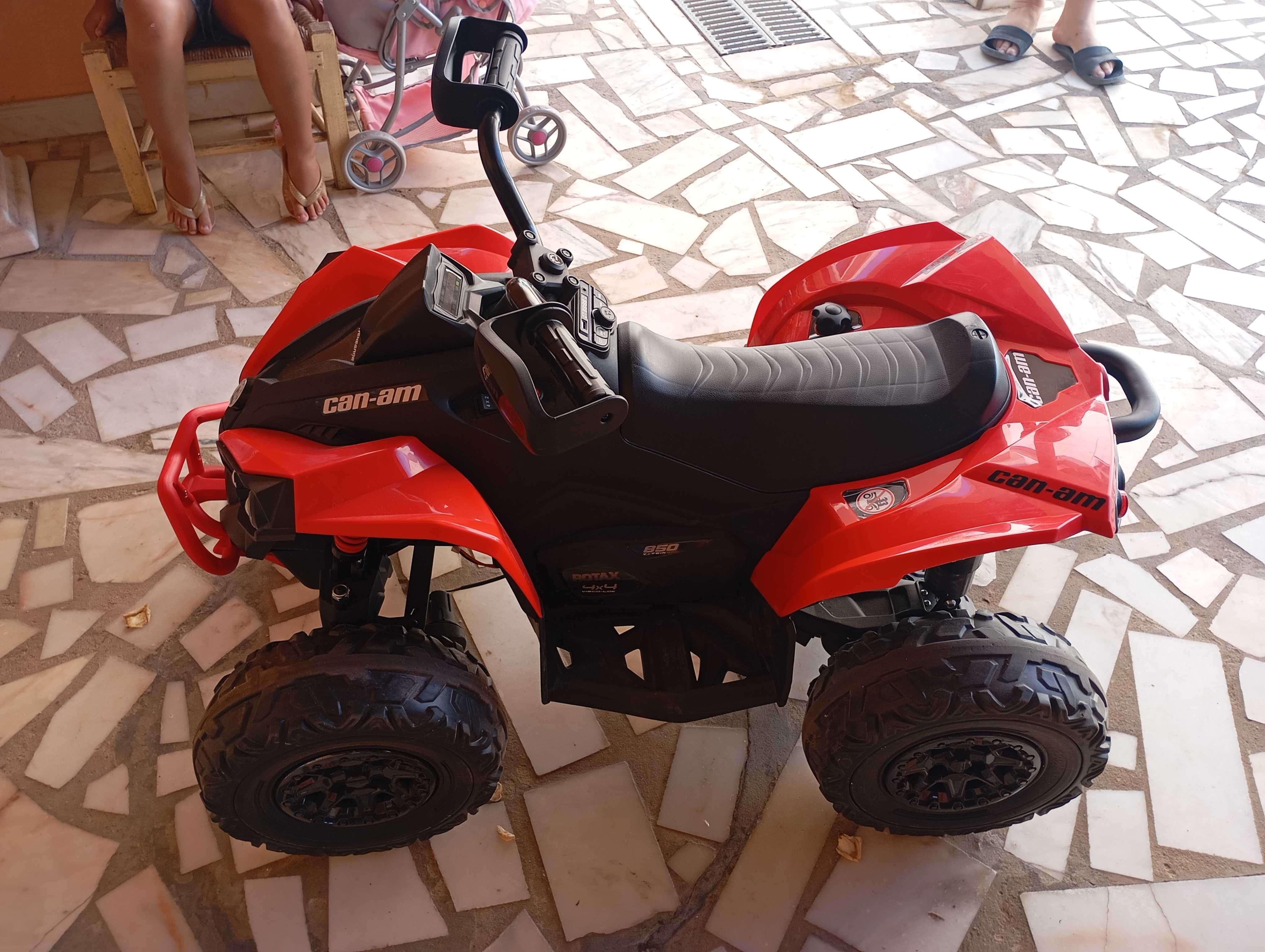 Moto4 bateria crianças