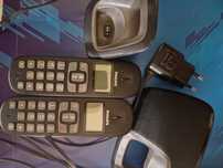 Telefony philips duo czarny