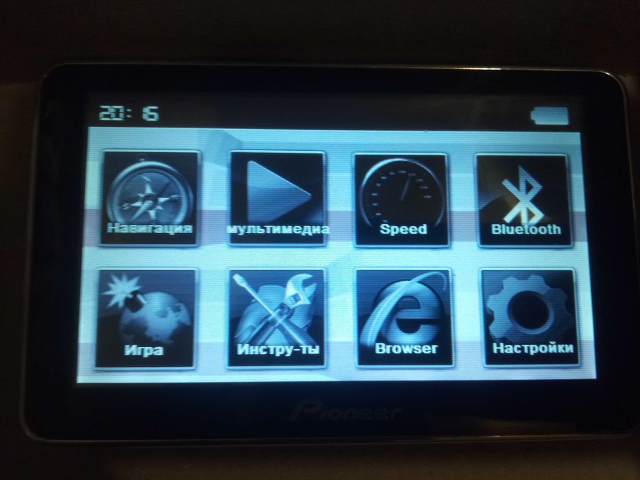 5" HD GPS Pioneer EasyGO Навител  iGO Автоспутник магнитола спидометр