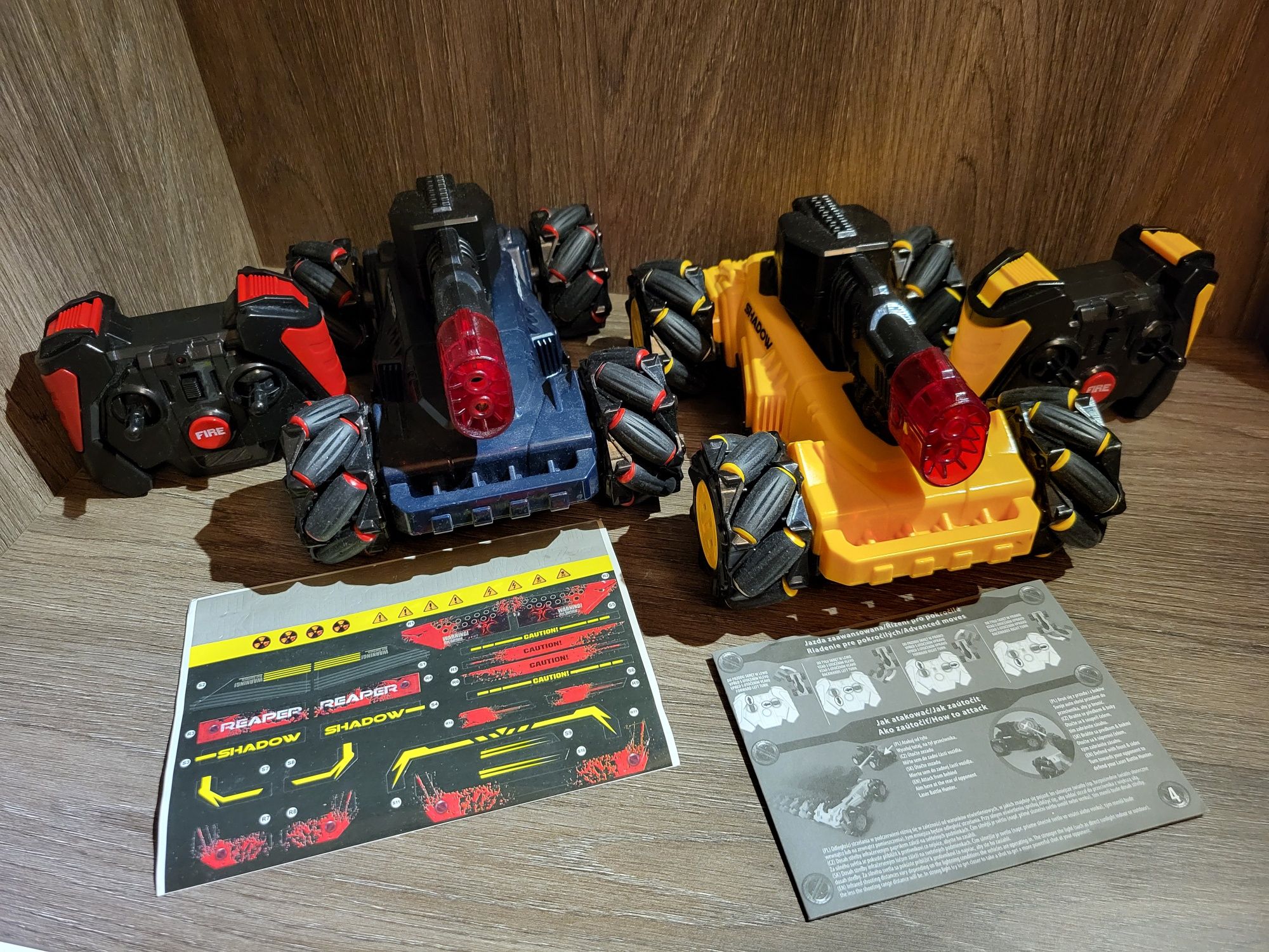 Laser Battle Hunters Zestaw 2 Pojazdy Rc