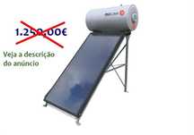 Painel solar, termosifão, completo (novo)