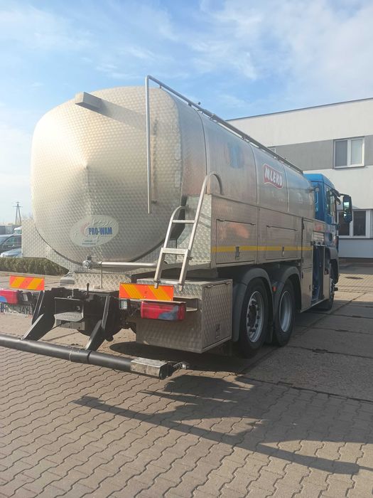 MAN TGS 28.360 EURO5 autocysterna / mleko / pierwszy właściciel