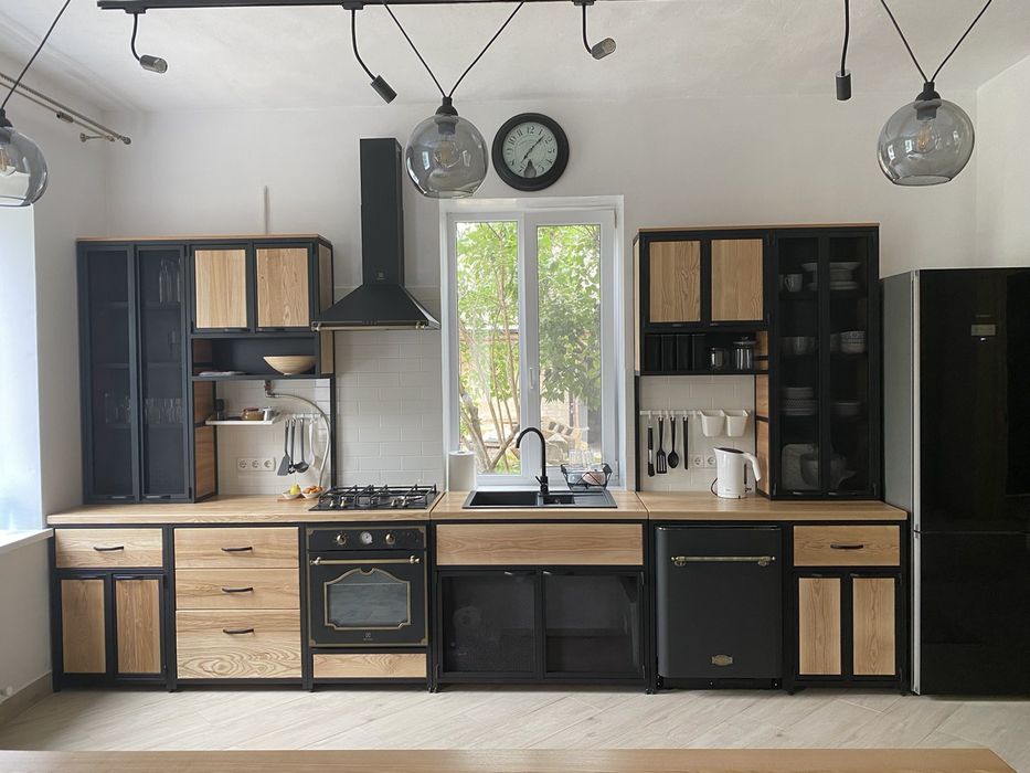 Мебель loft под заказ любой сложности кухня шкаф