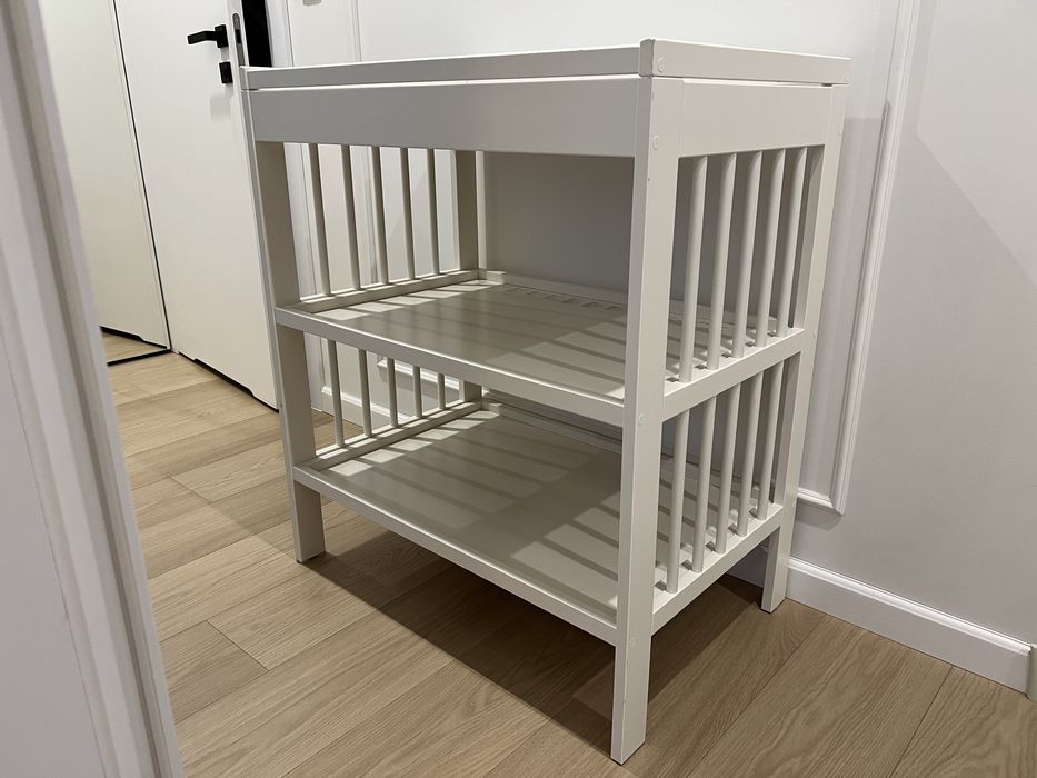Stół do przewijania Przewijak gulliver ikea bialy