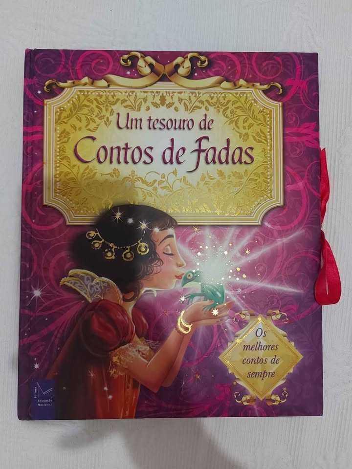 Livro Um Tesouro de Contos de Fadas NOVO criança