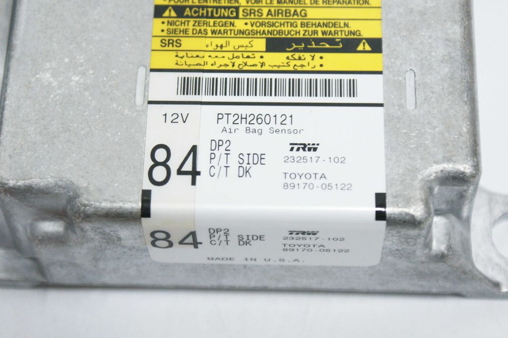 Sterownik poduszek airbag sensor moduł OE TOYOTA Avensis 2003/2006