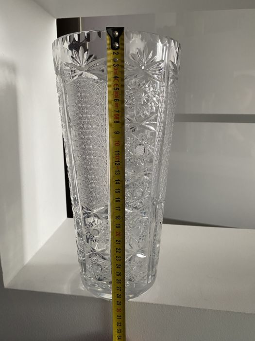 Ваза кришталева