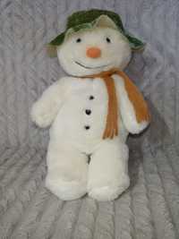 Винтажный плюшевый снеговик Golden bear 1985 год. Англия