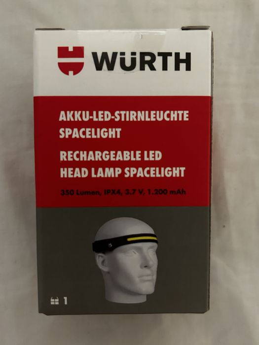 Wurth Latarka czołowa. Nowa !!!