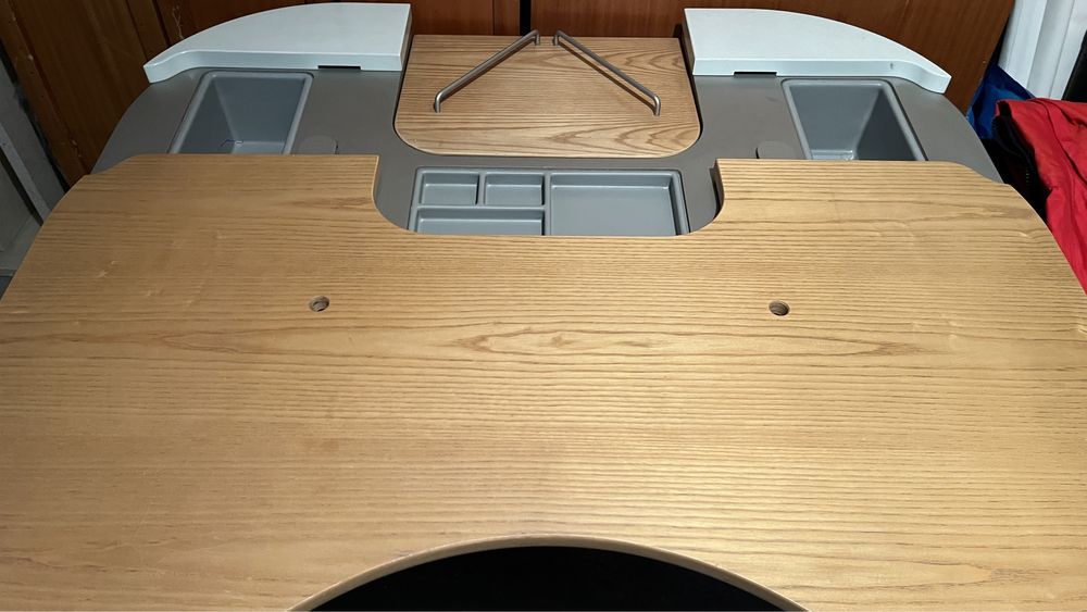 Secretaria com arrumação