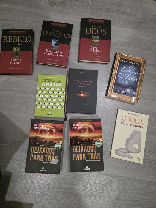 Livros - cada 7€ mas aceito ofertas