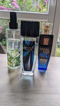 Zestaw 3 zapachów Beyonce Pulse, Nou Bergamot, JFenzi Good Life edp