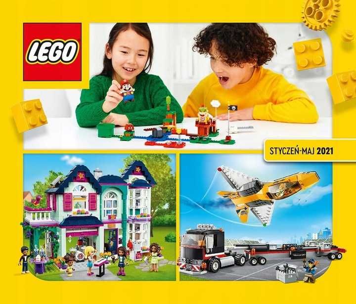 35 x Katalog LEGO 2021 polski Karton fabryczny