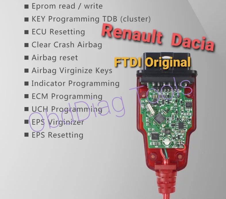 Oficial Renolink Licenciado v2.13 2025 OBD2 Programador ECU Original
