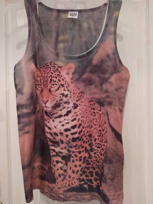 Bokserka Vero Moda kot pantera tygrys