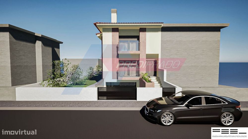 Moradia T3 em Gaveto em estrutura - Mire de Tibães, Braga!