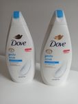 2x Dove gentle scrub shower gel 450 ml NOWY