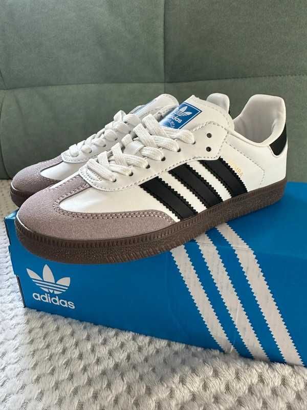 *NoweAdidas_Samba_OG_CloudWhite_CoreBlack*Moda.