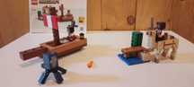 Zestaw klocki lego Minecraft 21259 (rejs statkiem) plus gratis