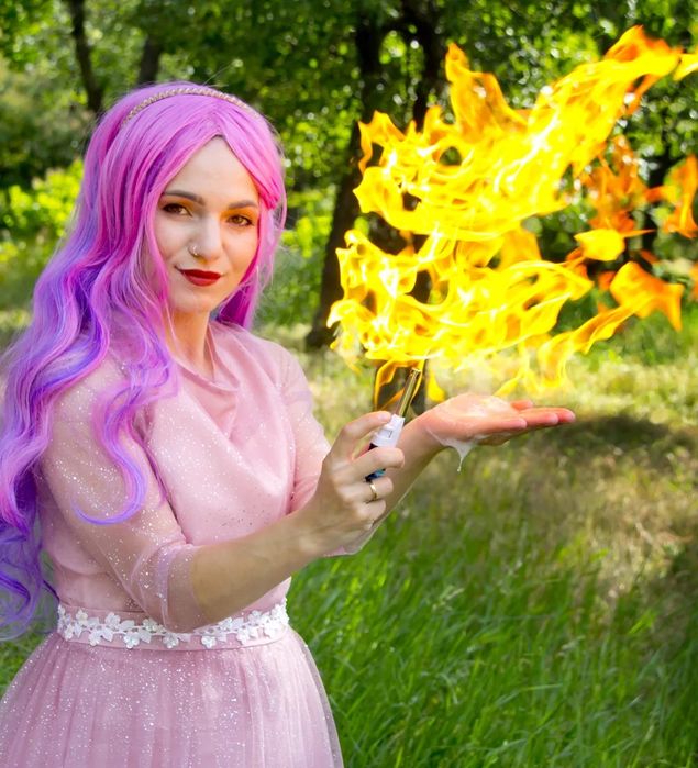 Шоу мильних бульбашок